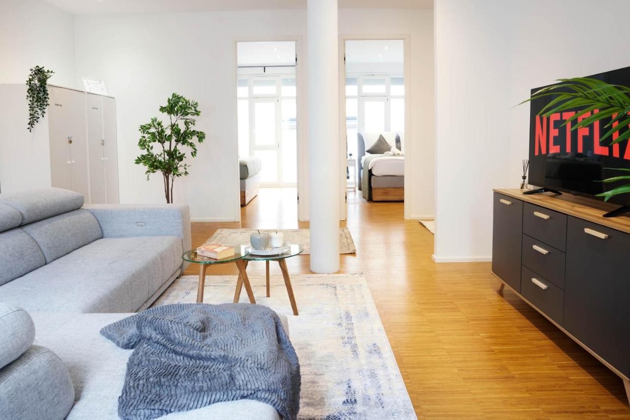 Design City Apartment, Modern, Ebenerdig, Top Lage ไวน์ไฮม์ ภายนอก รูปภาพ