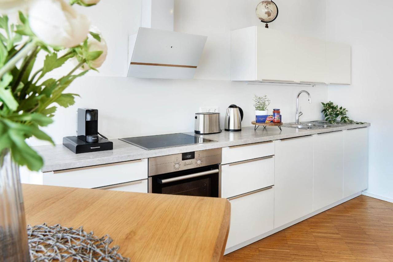 Design City Apartment, Modern, Ebenerdig, Top Lage ไวน์ไฮม์ ภายนอก รูปภาพ
