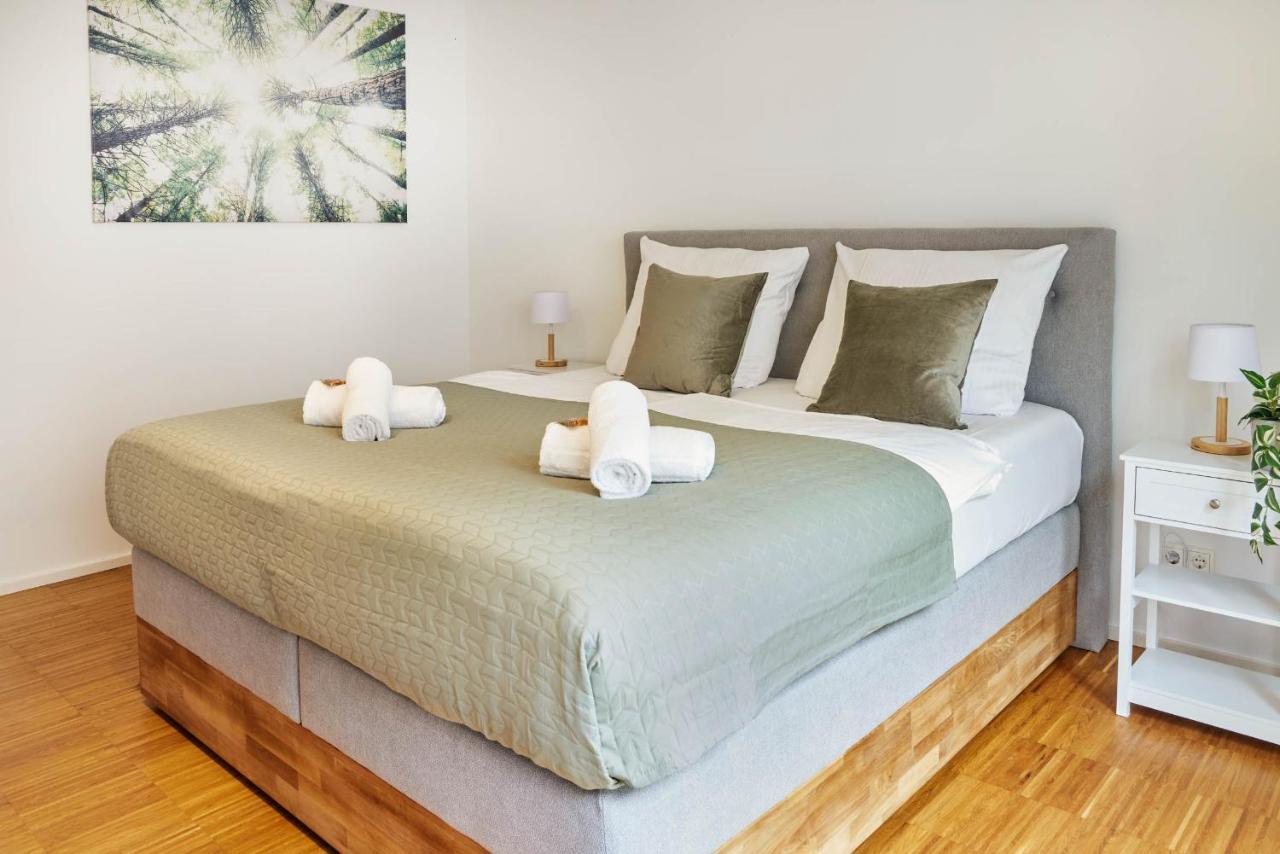 Design City Apartment, Modern, Ebenerdig, Top Lage ไวน์ไฮม์ ภายนอก รูปภาพ
